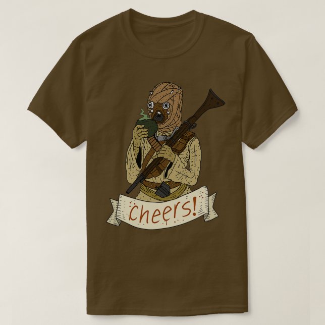 tuskensraider t shirt (Design framsida)