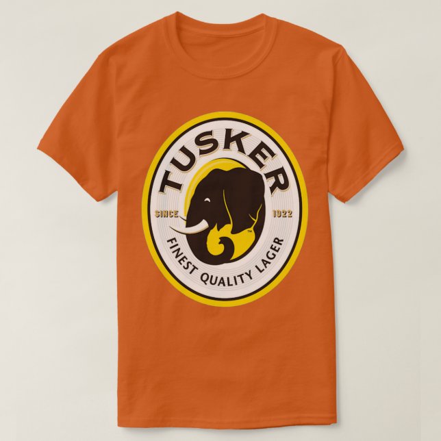 TUSKER LAGER by ABEL2017 T Shirt (Design framsida)