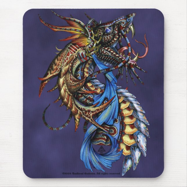 Tuskhe, Pennundinkhe Kung Mouse Pad Musmatta (Framsidan)