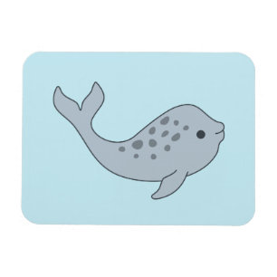 Tuskless Narwhal magnet