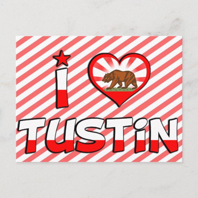 Tustin, CA Vykort (Framsida)
