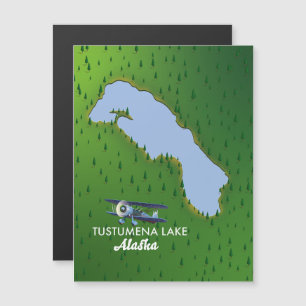 Tustumena Lake rese karta