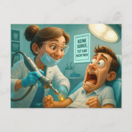 Tut gar nicht weh... vykort