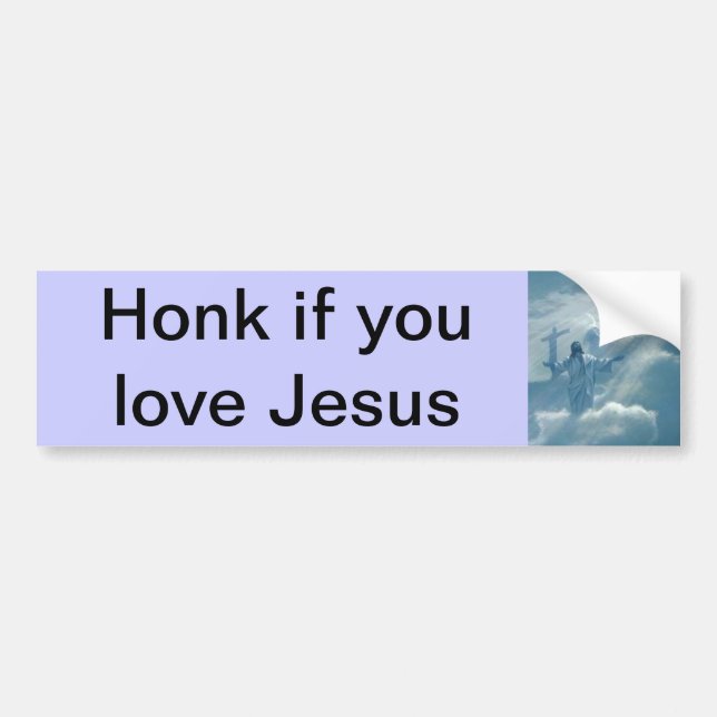 Tut om du älskar Jesus 2 Bildekal (Framsidan)