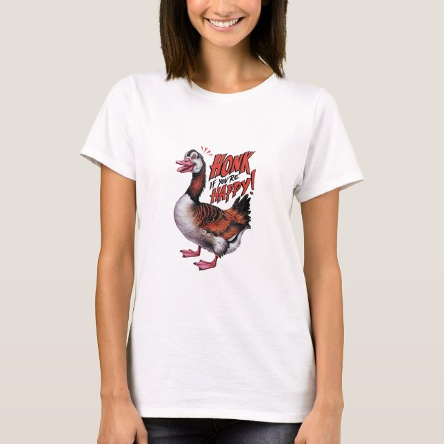 Tut Om Du Är Glad T Shirt (Framsida)