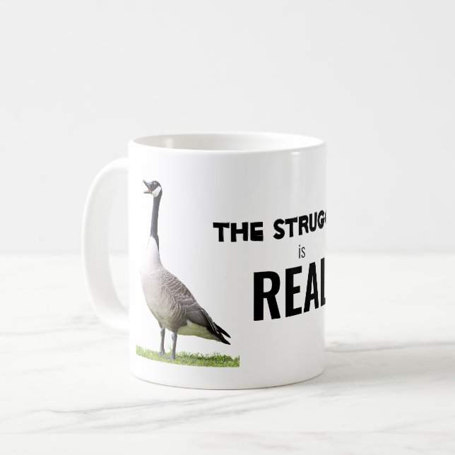 Tuta för Kanada gås Kaffemugg (Framsida vänster)