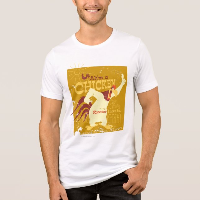 Tuta Jag är en höna T Shirt (Framsida)