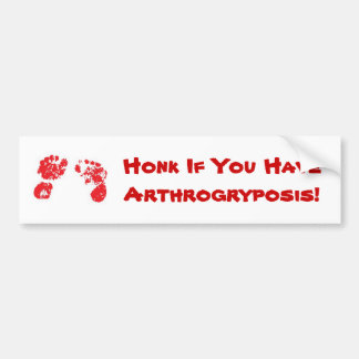 Tuta om dig HaveArthrogryposis! Bildekal
