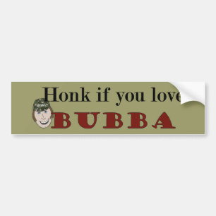 Tuta, om du älskar den Bubba bildekalet Bildekal