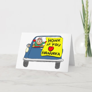 Tuta, om du älskar det Hanukkah hälsningkortet Helgkort