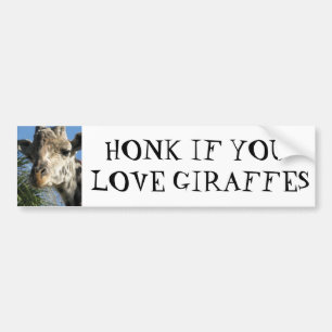 TUTA, OM DU ÄLSKAR GIRAFF BILDEKAL