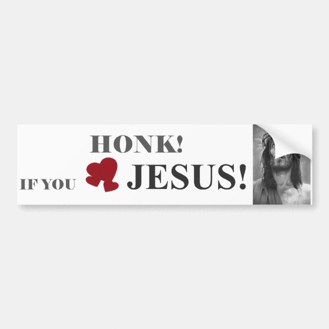 TUTA, OM DU ÄLSKAR JESUS 2 BILDEKAL (Framsidan)