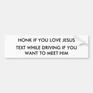 TUTA OM DU ÄLSKAR JESUS BILDEKAL
