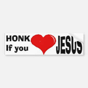 tuta, om du älskar jesus bildekal