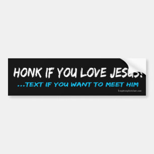 Tuta, om du älskar Jesus Bildekal