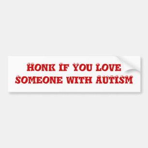 Tuta om du älskar någon med AUTISM Bildekal