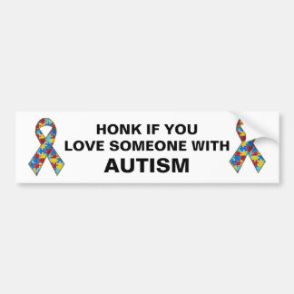Tuta, om du älskar någon med Autism Bildekal