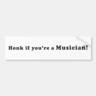 Tuta, om du är en musiker! bildekal