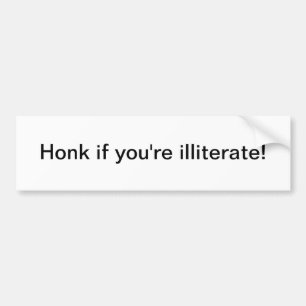 Tuta, om du är illiterat - bildekalet bildekal