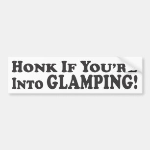 Tuta, om du är in i Glamping! - Bildekal