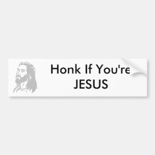 Tuta, om du är JESUS Bildekal