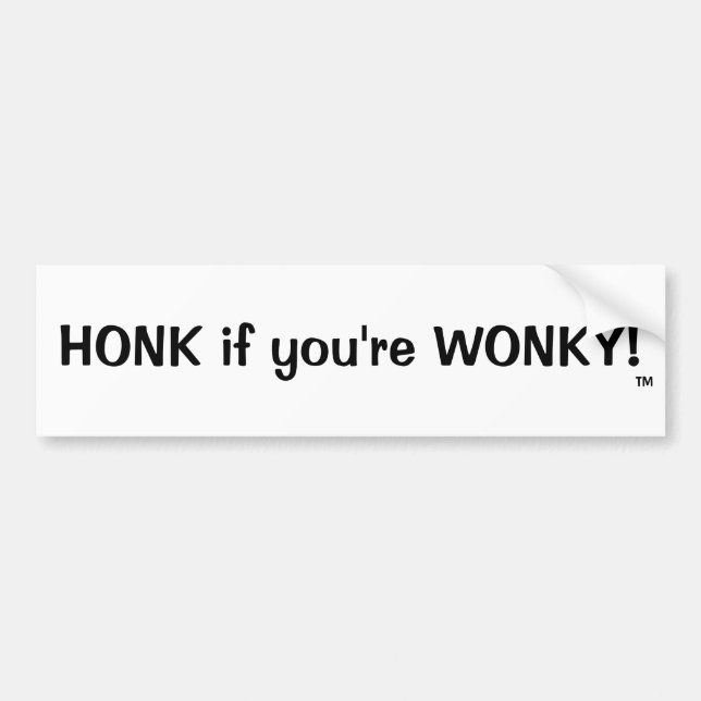 TUTA, om du är WONKY! , TM Bildekal (Framsidan)