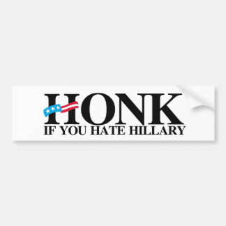 Tuta, om du hatar Hillary - Anti-Hillary - .png Bildekal