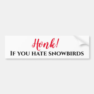 Tuta, om du hatar Snowbirds Bildekal