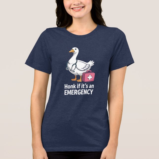 Tuta Om Nödläge Gås T-shirt (Framsida)