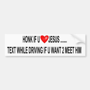 Tuta om u-kärlek Jesus Bildekal