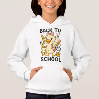 🎒 Tutande om du är redo för skolan – söt gås T Shirt