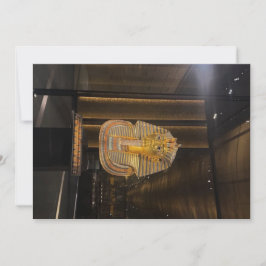 Tutankhamen guldmask Egyptiska museet, Artefakt! Inbjudningar