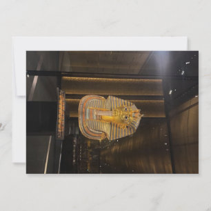 Tutankhamen guldmask Egyptiska museet, Artefakt! Inbjudningar