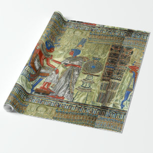 Tutankhamons biskopsstol presentpapper