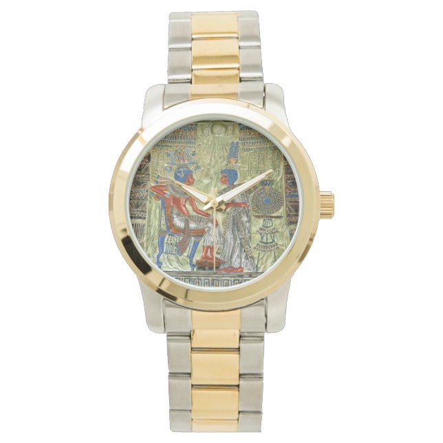 Tutankhamons tronträd armbandsur (Framsida)