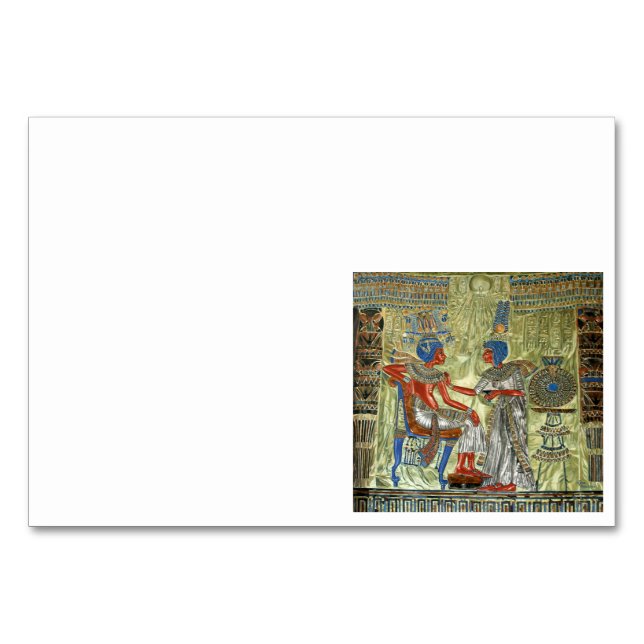Tutankhamons tronträd bordsnummer (Framsidan)