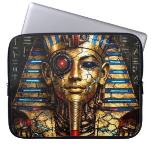 Tutankhamun 2.0: Den Cybernetiska Kungen Laptop Fodral
