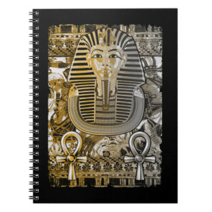 Tutankhamun Ancient Egypten Pharoah Kung Tut Ankh Anteckningsbok