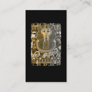 Tutankhamun Ancient Egypten Pharoah Kung Tut Ankh Visitkort