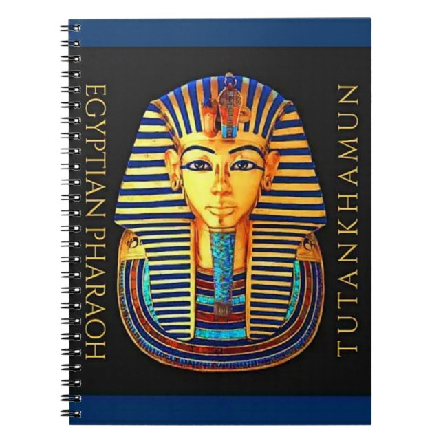 TUTANKHAMUN ... ANTECKNINGSBOK (Framsidan)