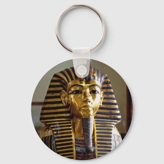 Tutankhamun - Burialmask Nyckelring (Framsida)