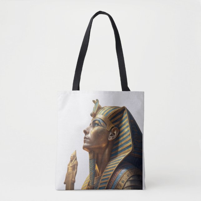 Tutankhamun Den gyllene faraon av evig mystik  Tygkasse (Framsida)