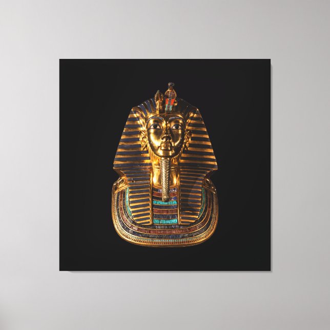 Tutankhamun - det egyptiska Kung - det antika Roya Canvastryck (Framsida)