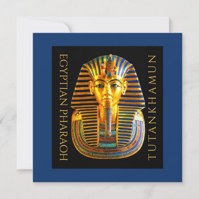 TUTANKHAMUN Discovery Centennial Julkort (Framsida)