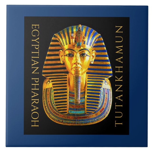 TUTANKHAMUN Discovery Centennial Kakelplatta (Framsidan)