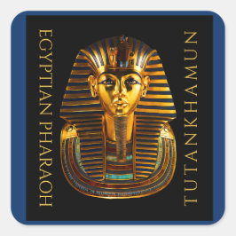 TUTANKHAMUN Discovery Centennial Postcard Fyrkantigt Klistermärke