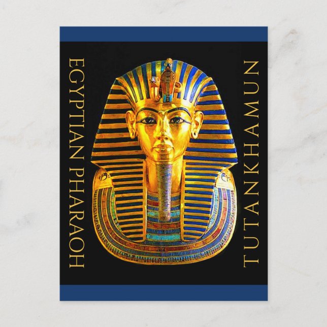 TUTANKHAMUN Discovery Centennial Postcard Vykort (Framsida)