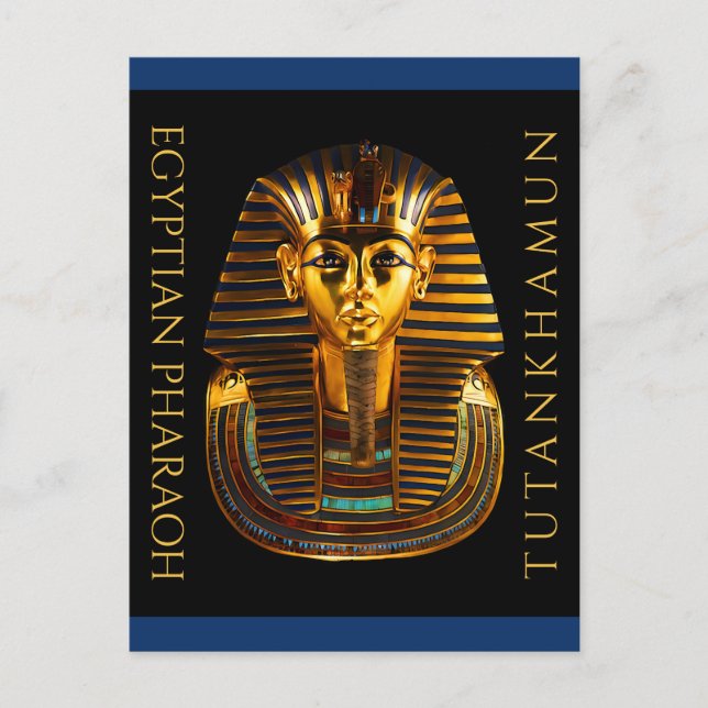 TUTANKHAMUN Discovery Centennial Postcard Vykort (Framsida)