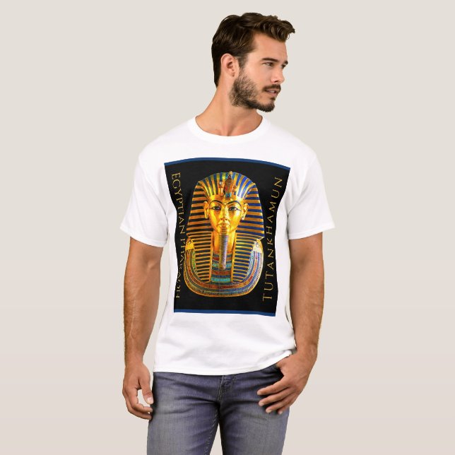 TUTANKHAMUN Discovery Centennial T Shirt (Hel framsida)
