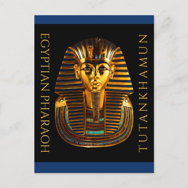 TUTANKHAMUN Discovery Centennial Vykort (Framsida)
